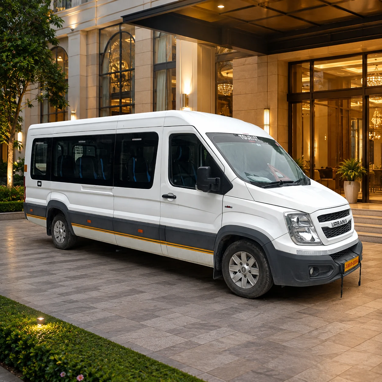 16 Seater Urbania for Tempo Traveller for Panch Prayag