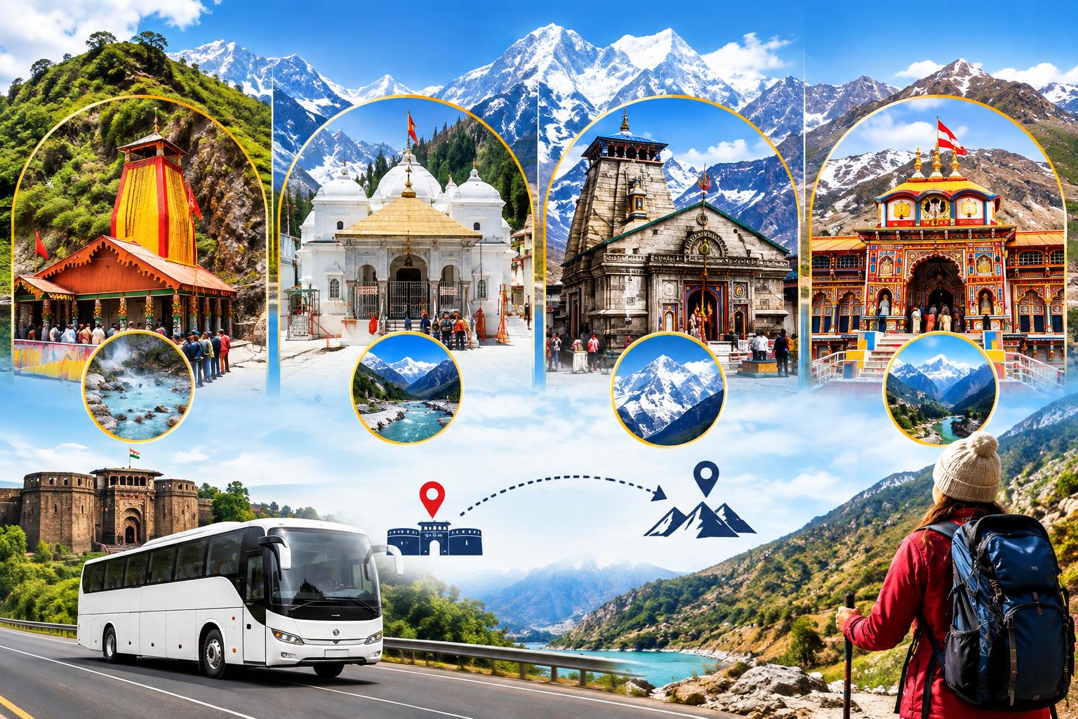 How to Plan Char Dham Yatra from Pune by Train—Complete Travel Guide