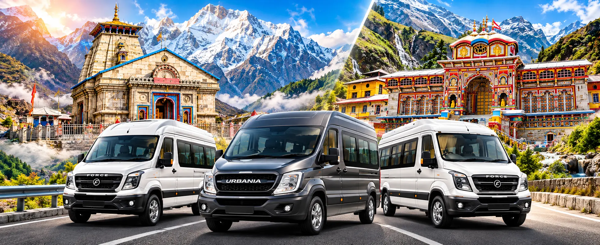 Tempo Traveller for Do Dham
