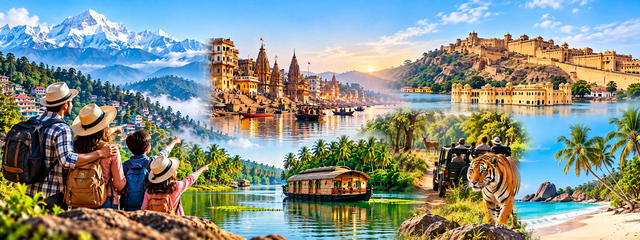 Domestic tour packages and holidays across India