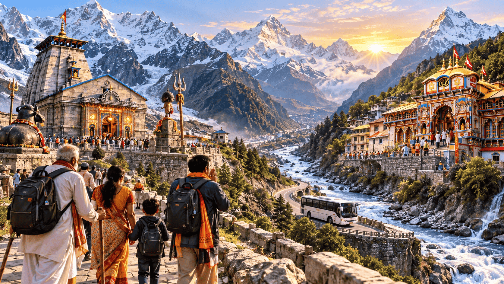 Guntur to Badrinath Kedarnath Pilgrimage Itinerary and Registration - Complete Travel