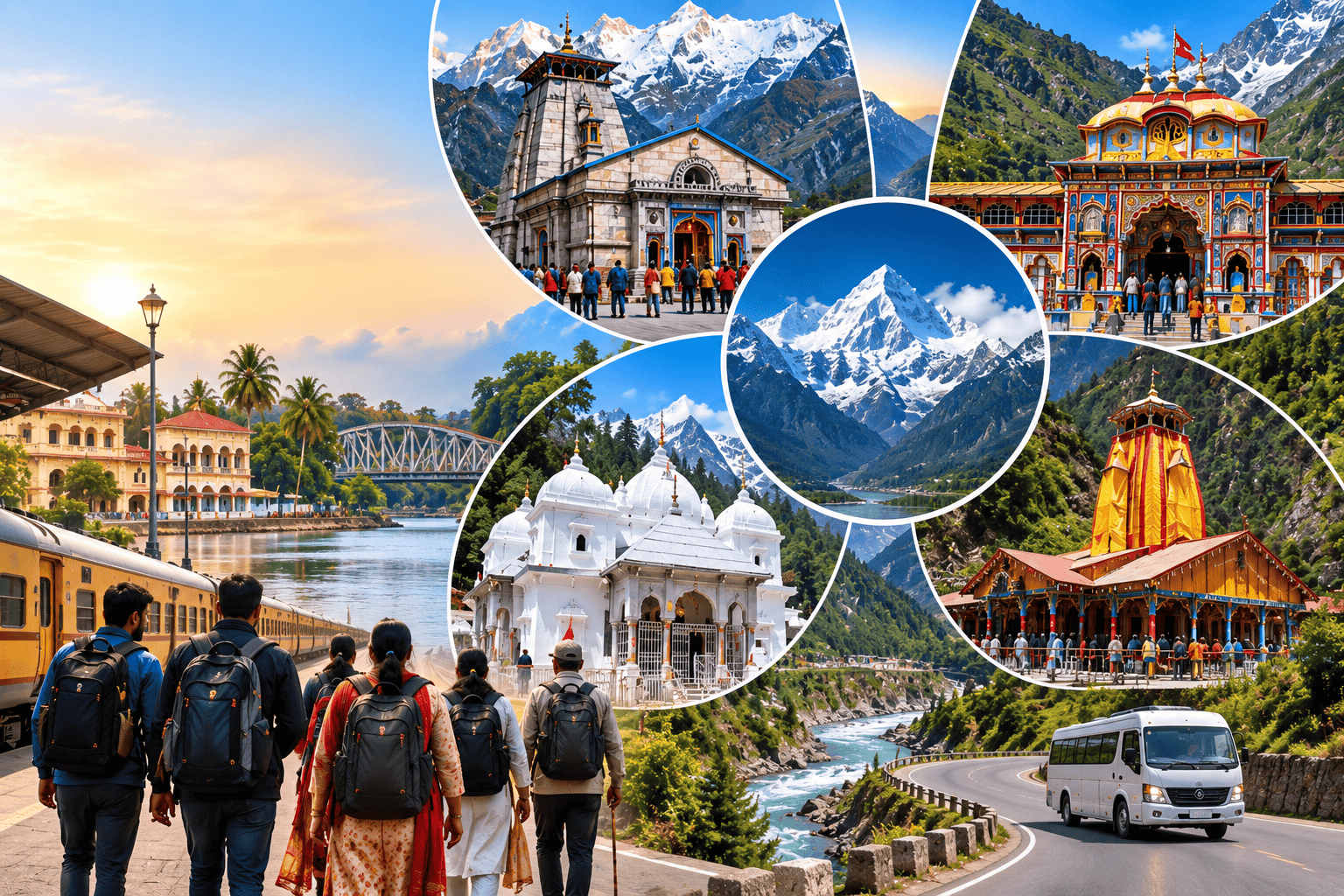 Habra to Char Dham Yatra Group Tour Operator Recommendations—Complete Pilgrimage Planning Guide