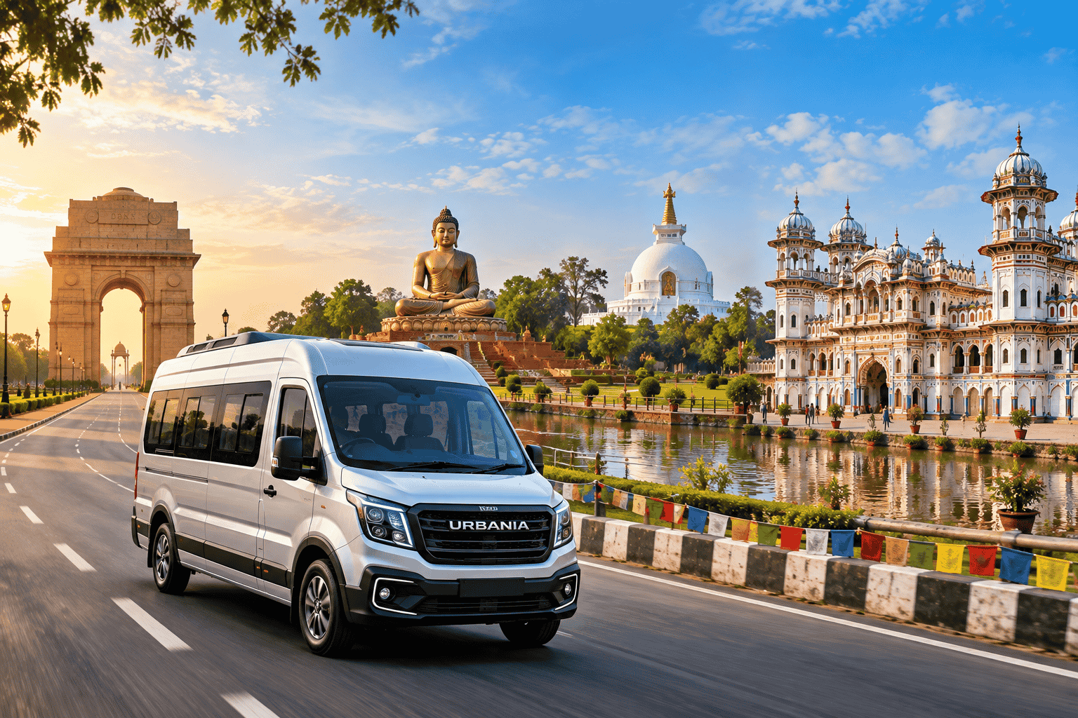 Lumbini Janakpur Tour by Urbania from Delhi