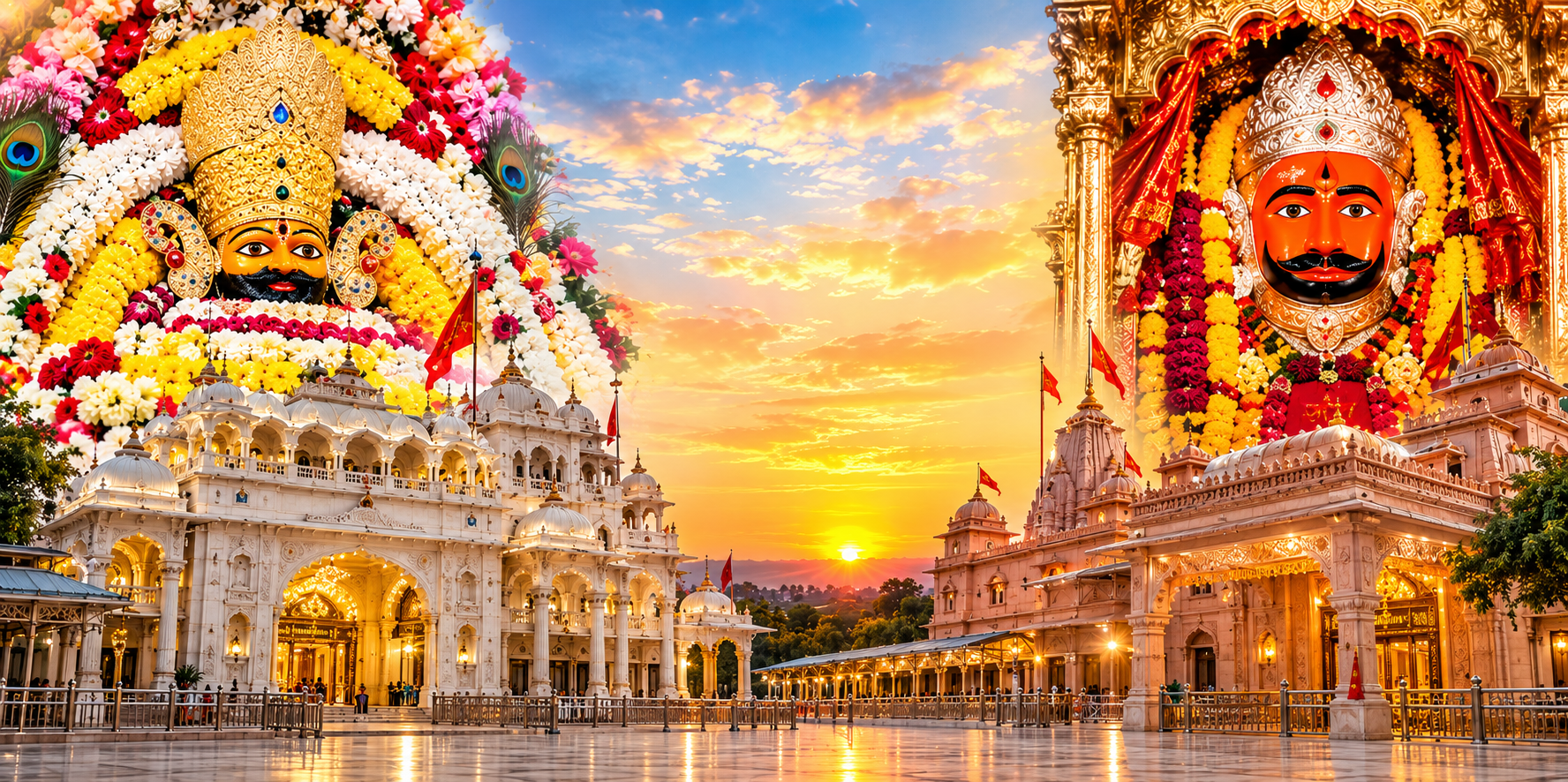 Khatu Shyam Ji and Salasar Balaji