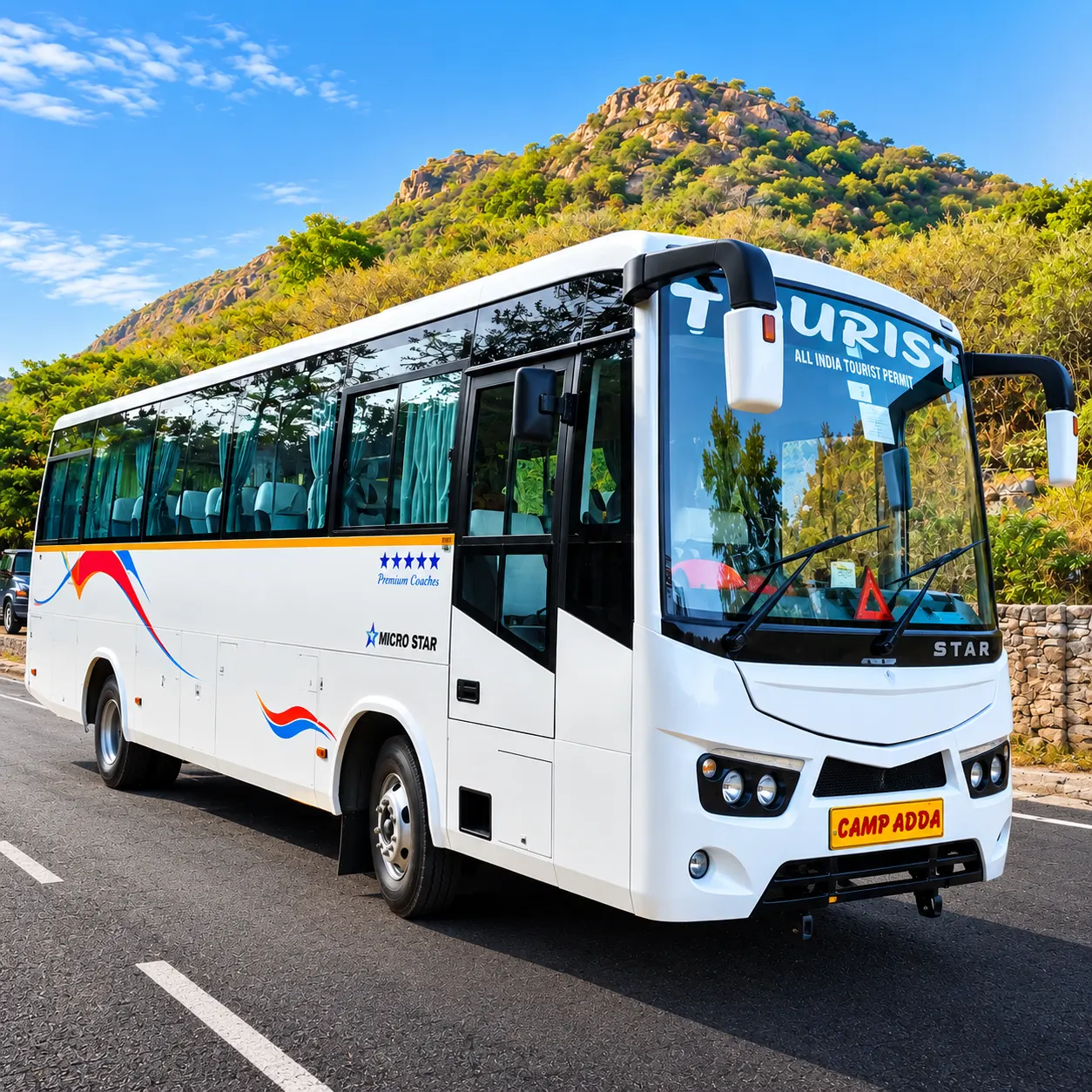27 Seater Mini Bus for Tempo Traveller for Panch Prayag