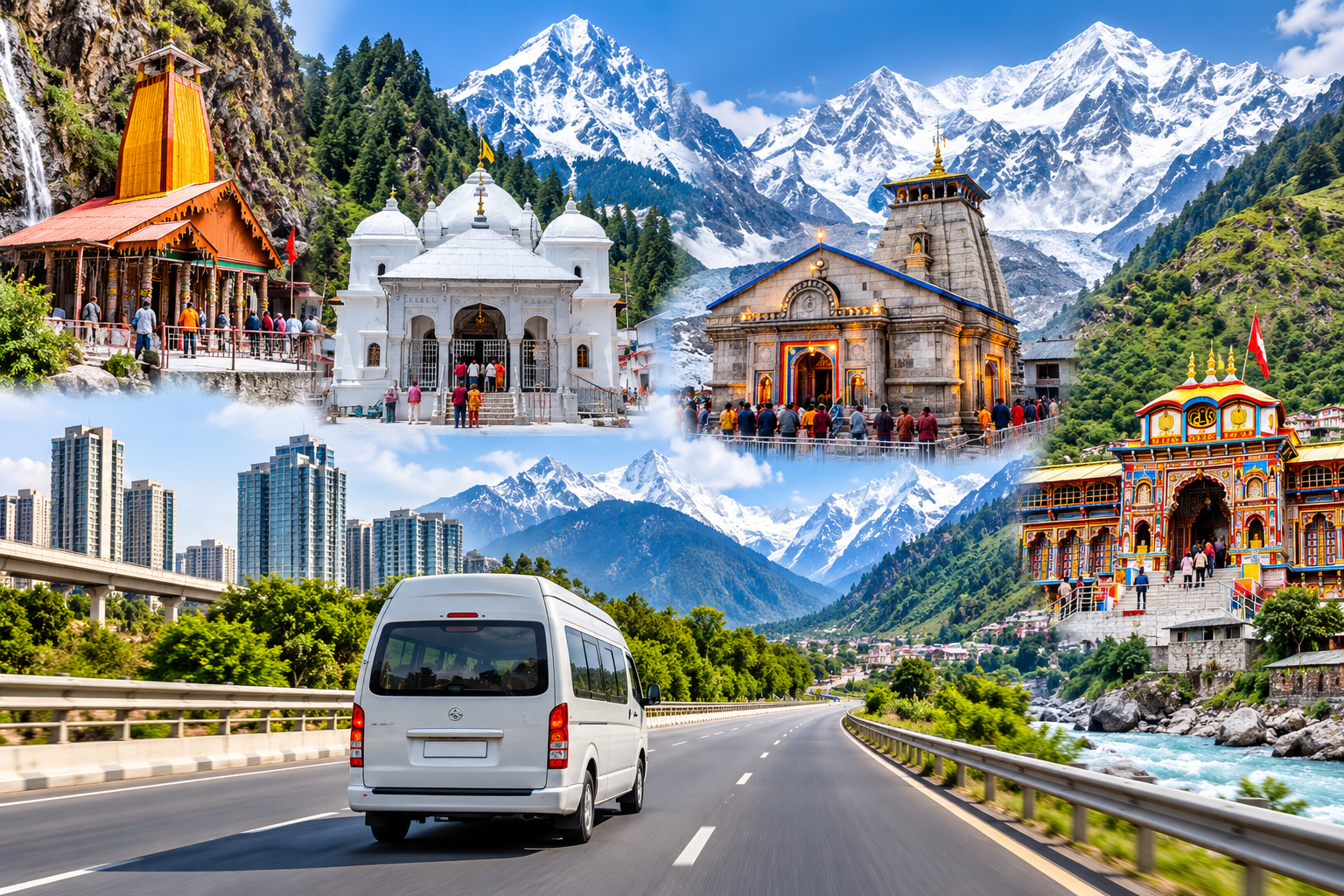 Noida to Char Dham Yatra Luxury Helicopter Package Booking | VIP Char Dham Yatra