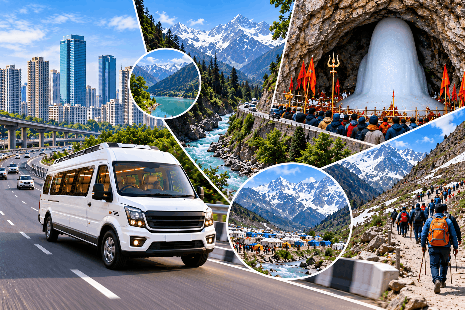 Road Trip Noida to Amarnath Ji Cave 