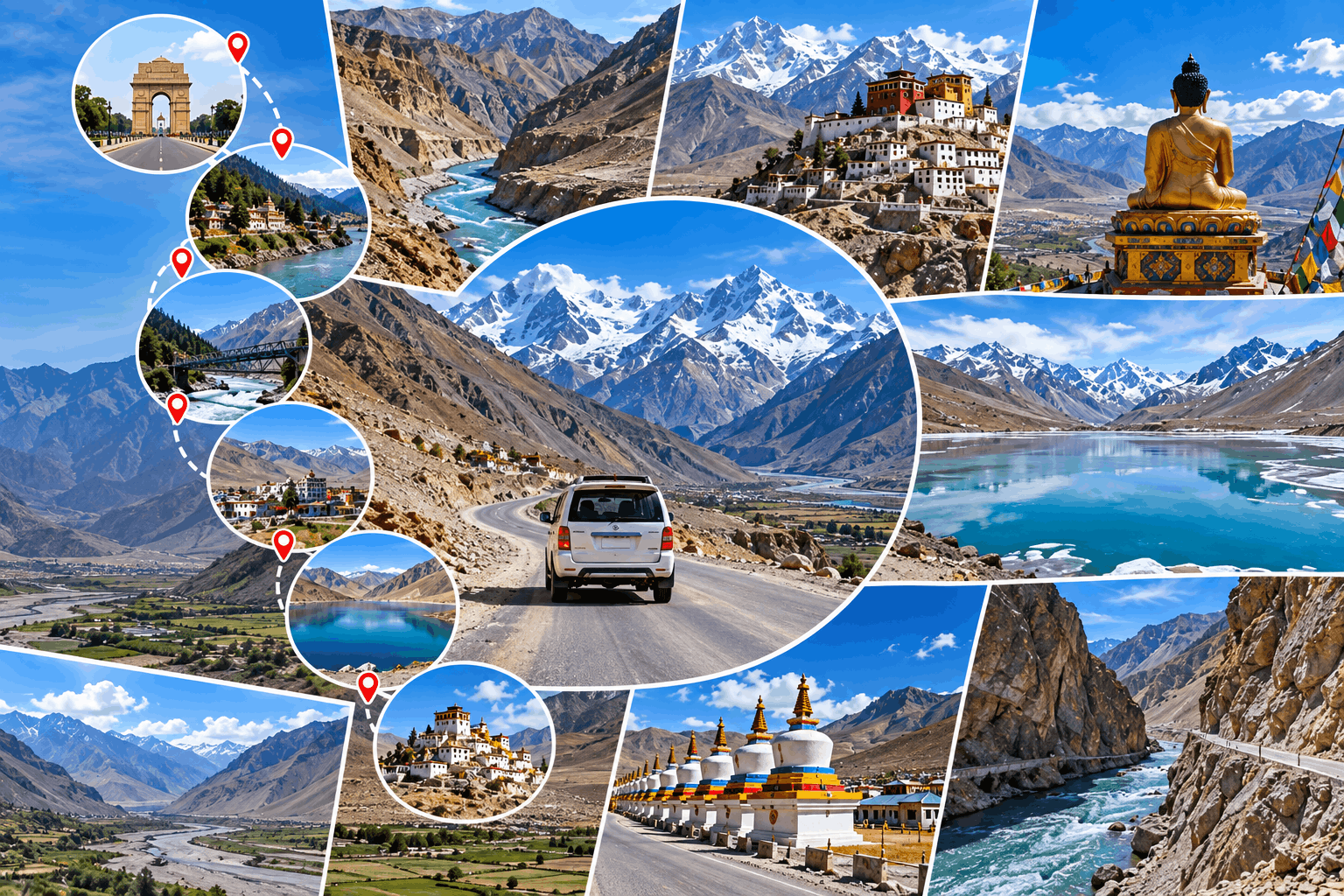 Spiti Valley Road Trip Itinerary 9 Days - Complete Travel Guide 